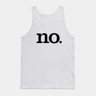 No. Tank Top